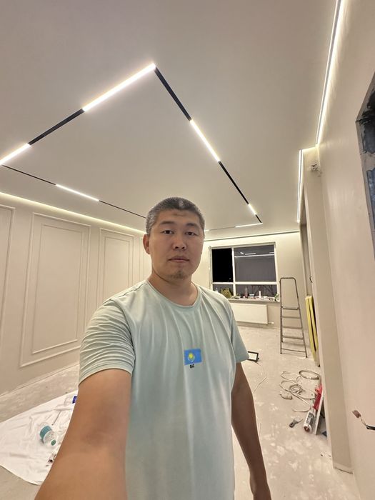 Натяжные Потолки Магнитный Трек Световые Линий Парящий Матовый ЗА ДЕНЬ