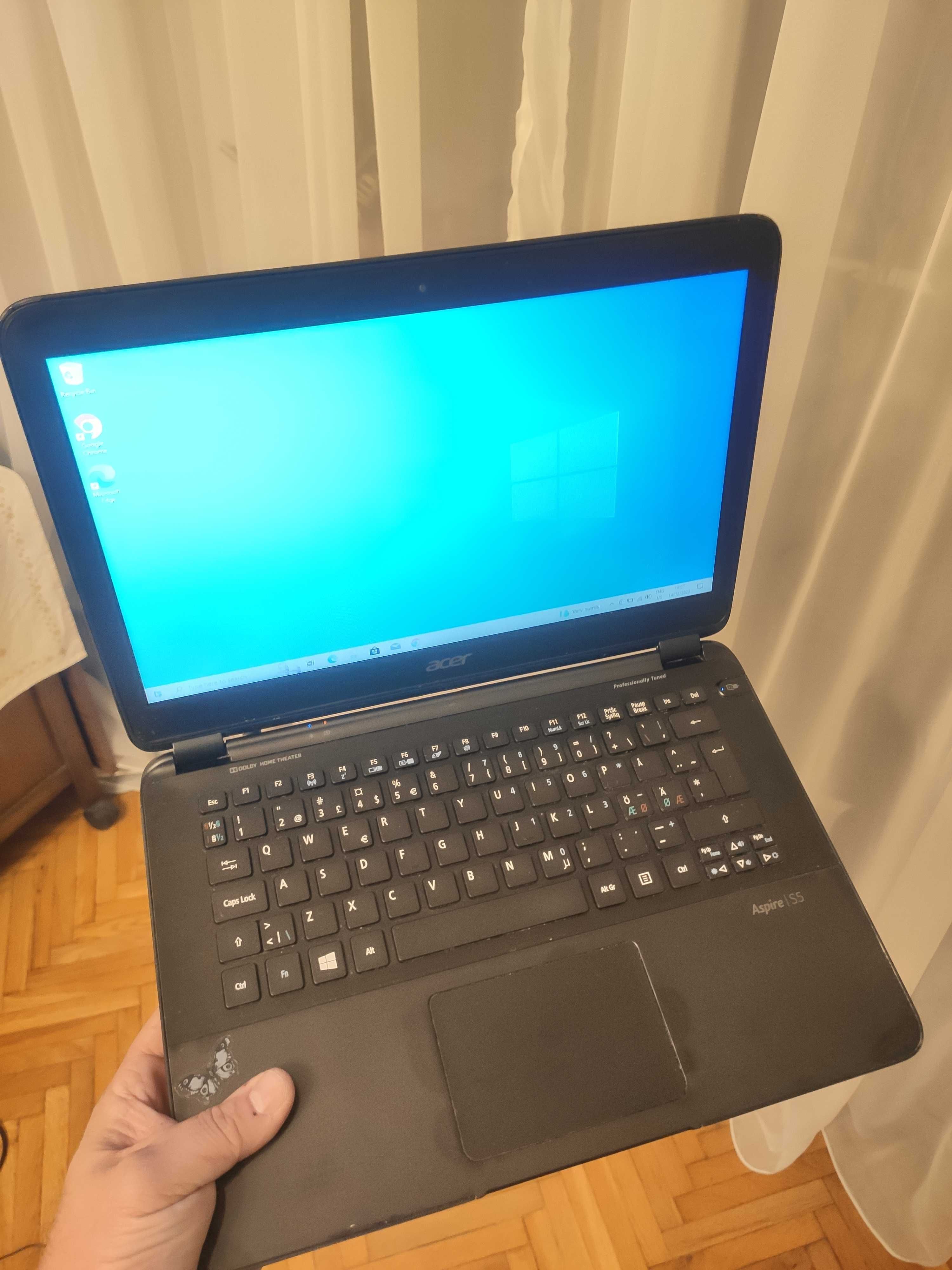 Laptop ultraslim Acer s5 ultrabook