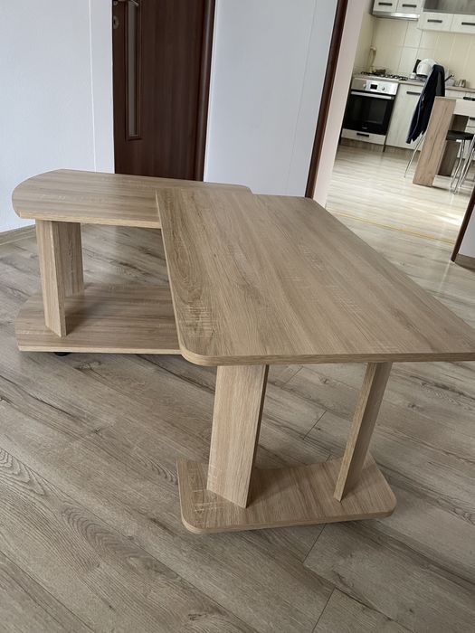 Masuta cafea dreptunghiulara stejar sonoma