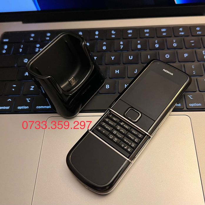 Telefon classic Nokia 8800 Arte BLACK EDITION ! Negru RARITATE !