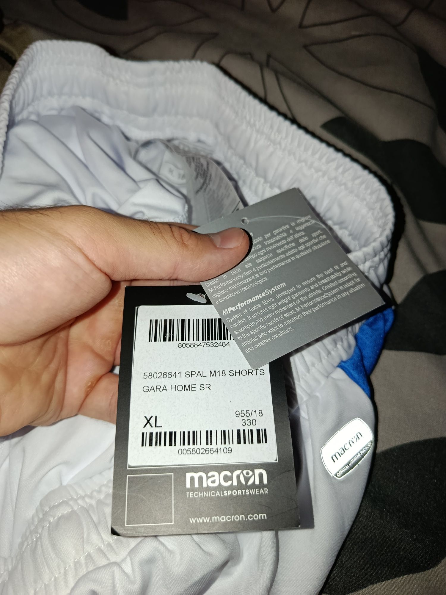 Официални SPAL 2018 Home Shorts – Macron – XL
