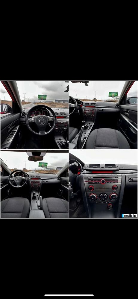 Mazda 3 Затъмнени задни прозорци на 20%