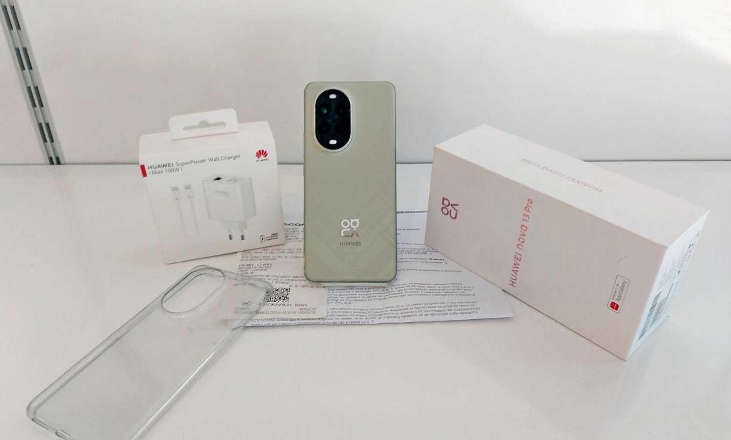 Huawei Nova 13 Pro (нов с гаранция и зарядно 100W)