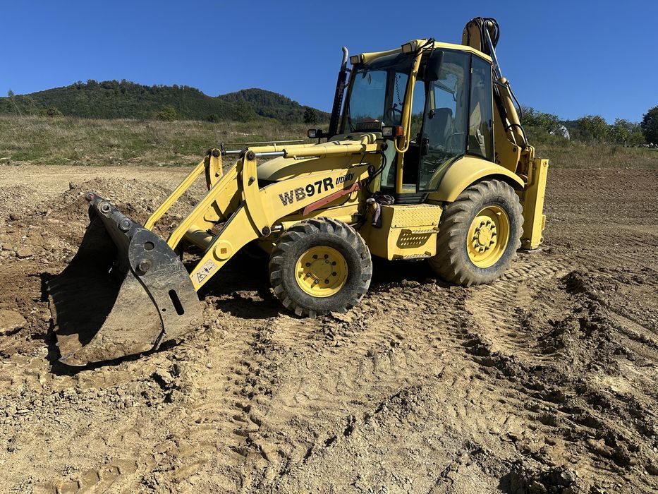 Buldoexcavator komatsu wb97r-2