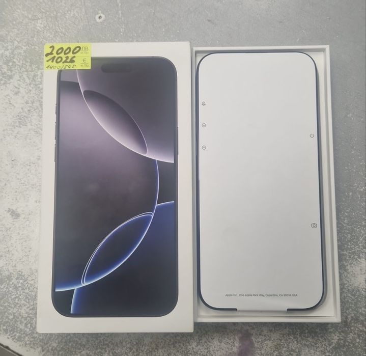 Нов iphone 16 pro max 256 gb