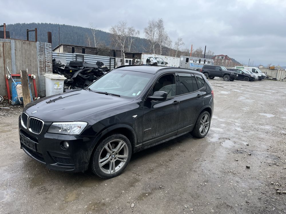 Bmw x3 f25 3.5i 306hp M-pack НА ЧАСТИ ( бмв х3 ф25 3.5и 306 коня н55 )