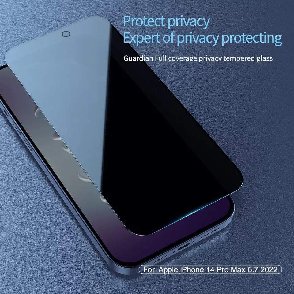 Privacy Anti-Spy Стъклен протектор за Apple iPhone 14/ 14 Pro Max Plus