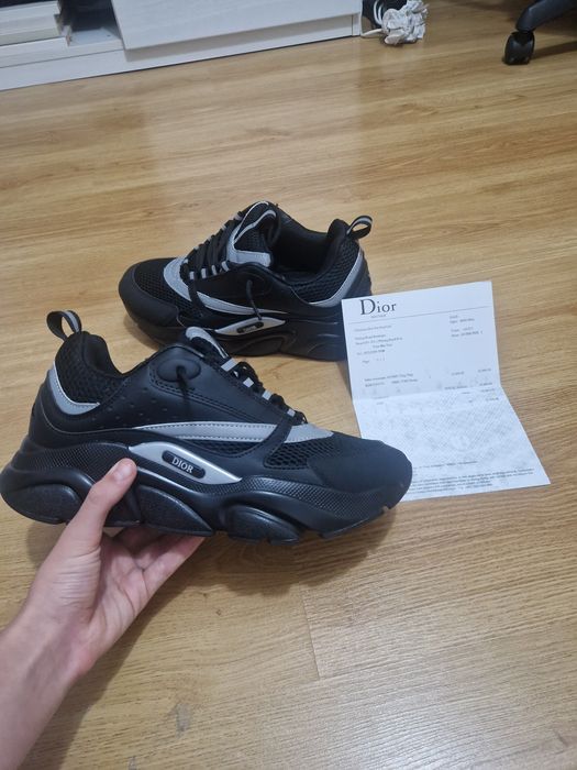 Dior Homme B22 leather trainers