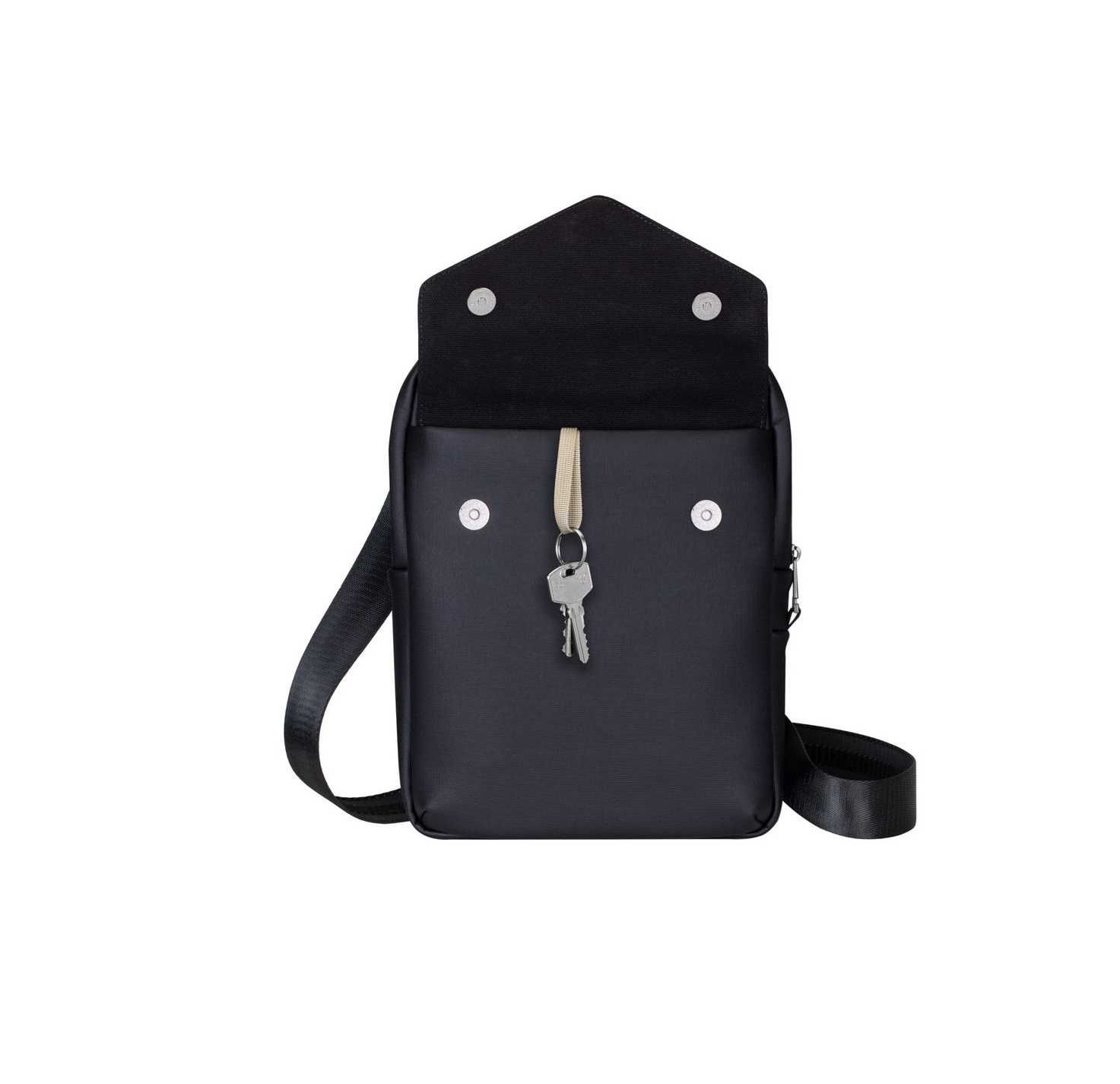 ^ Рассрочка на сумку RIVACASE 8511 black 11" Canvas Crossbody bag / 6