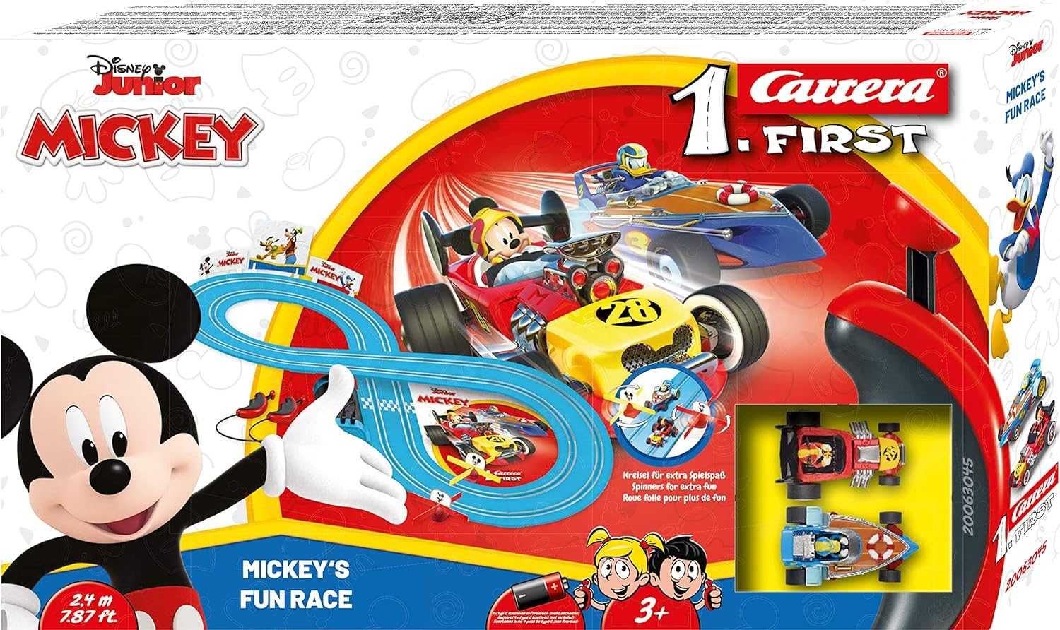 Carrera FIRST Mickey's Fun Race - състезателна писта за слот коли