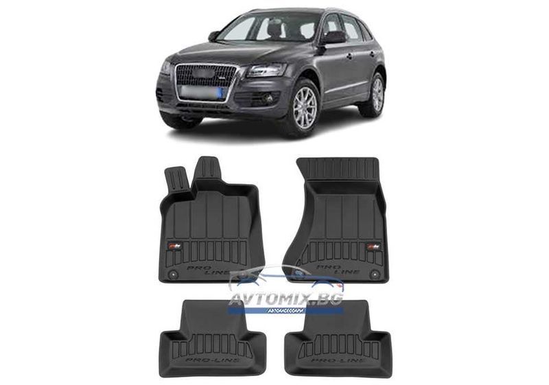 Гумени стелки за Audi Q5, 2008-2016 г., ProLine 3D