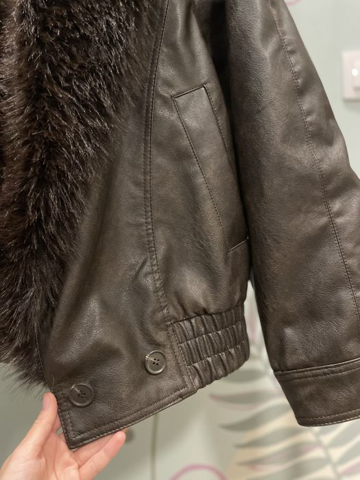 Яке от изкуствена кожа