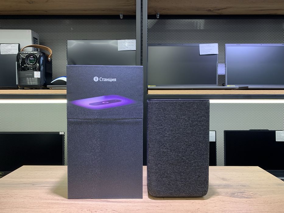 Яндекс Станция 2, черный, YNDX-00051, полный комплект, 1134/А10