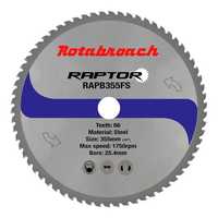 Циркулярни метални дискове с твърдосплавни зъби Raptor от Rotabroach