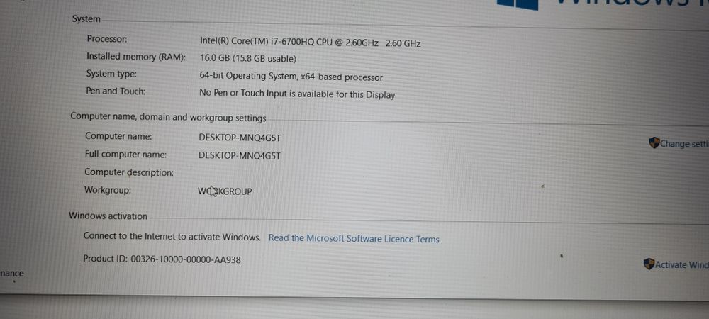 De vanzare laptop gaming Lenovo y700 i7 16gb ram 4gb video