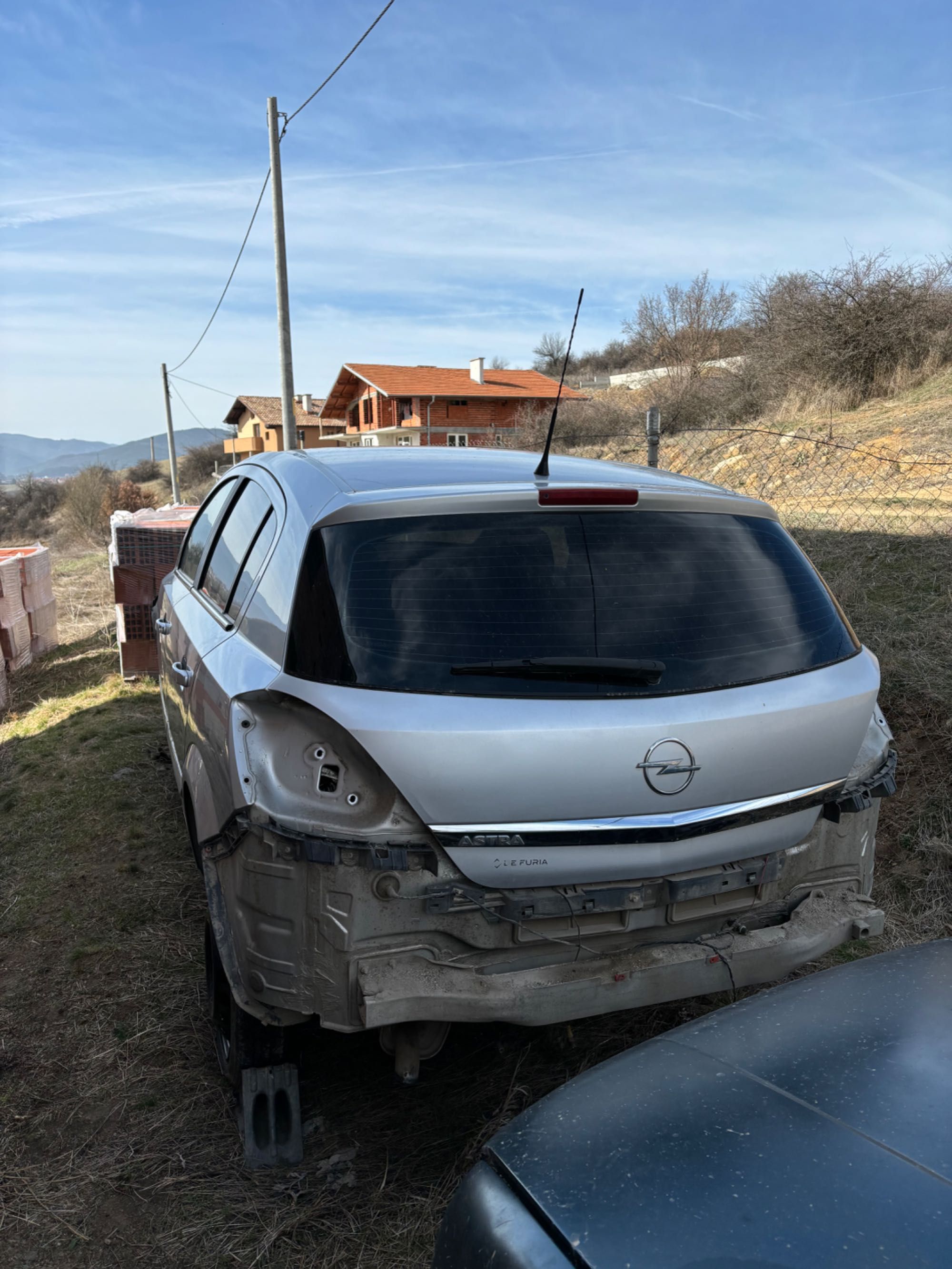 Opel astra H на части!!!