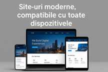Creare Site Web Profesional | Design Modern + SEO Inclus
