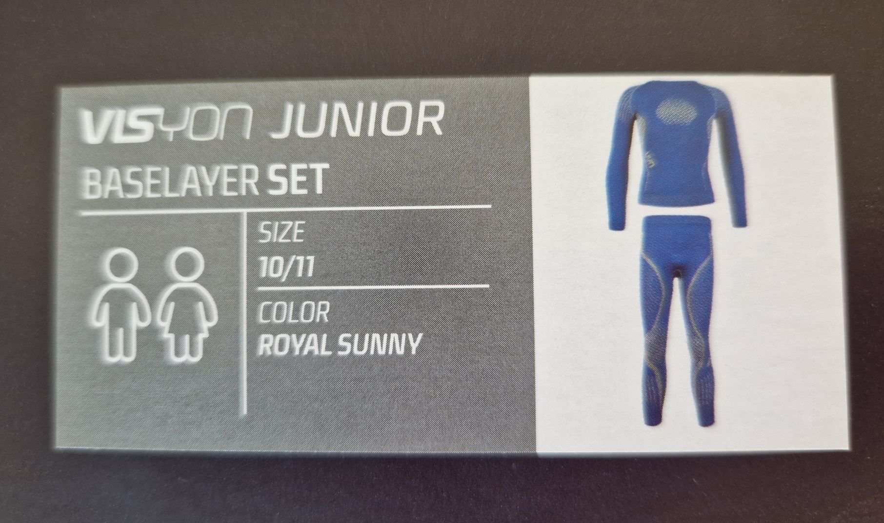 UYN Junior bluza și pantaloni ( set) termici pentru ski, copii 10 - 11