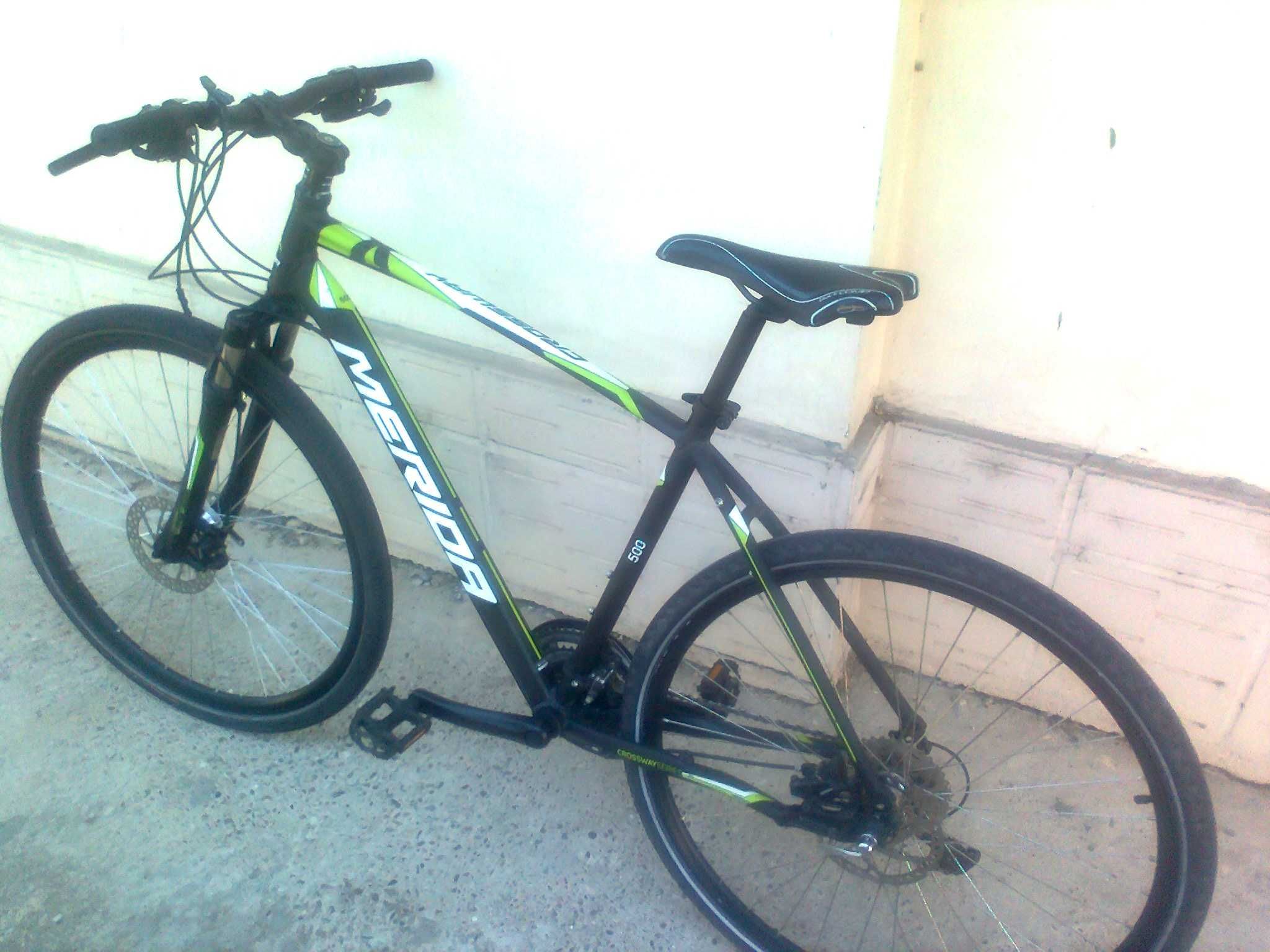30 скорости Merida CrossWay 500 - Хидравличен Модел