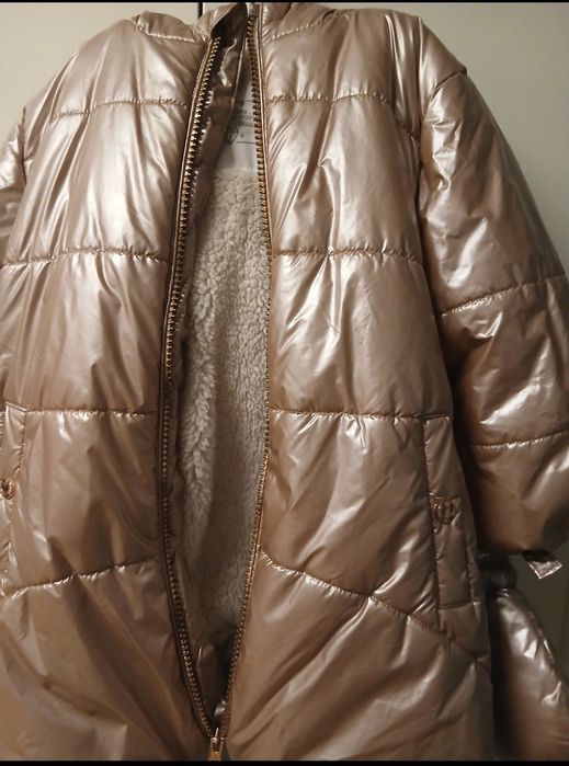 Combinezon metalizat auriu