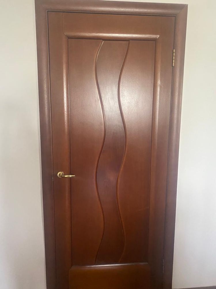 Межкомнатные двери с обналичником с двух сторон с доборкой