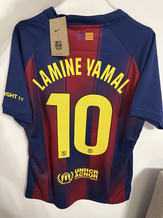 Tricou Yamal Barcelona home sezonul nou fotbal