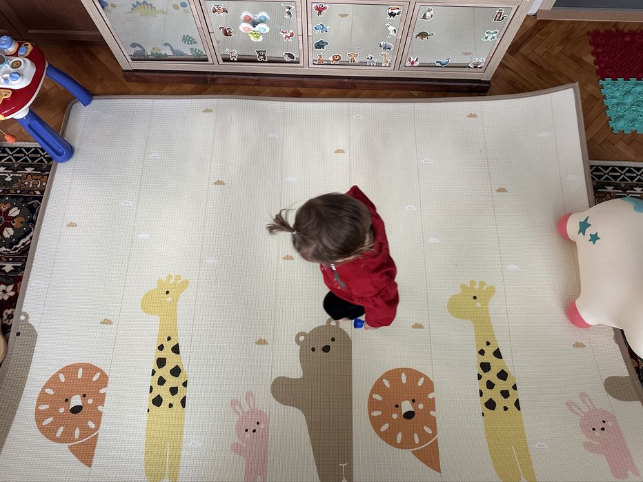 Детско килимче за игра с животинки  Parklon Ecoplay