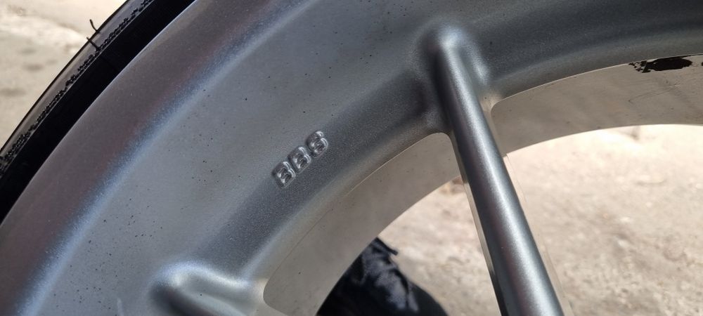 Jante bmw 5x120 bbs rk 002 r18" ultrausoare 8 kg bucata 8.5 et 13
