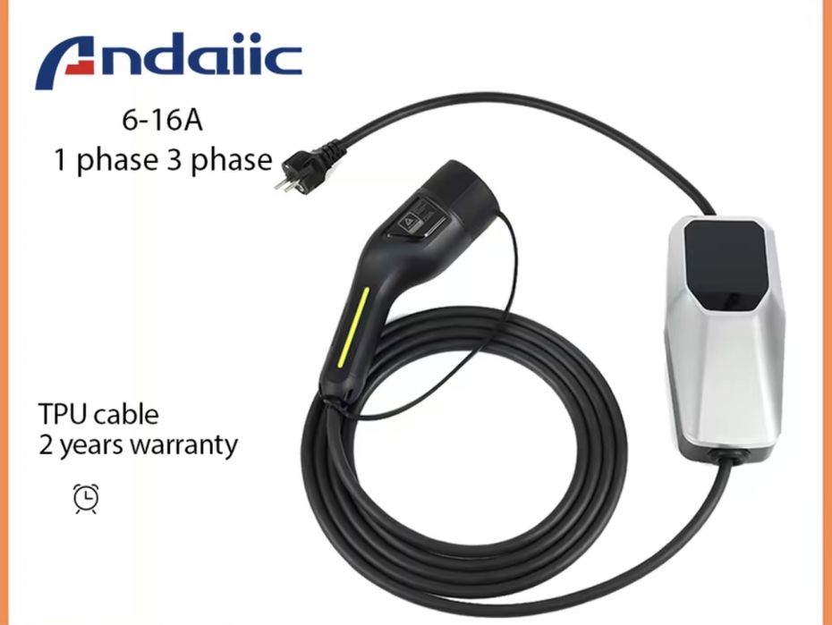 Incarcator masina electrica cablu 4m universal nou 16 amperi 3.5KW