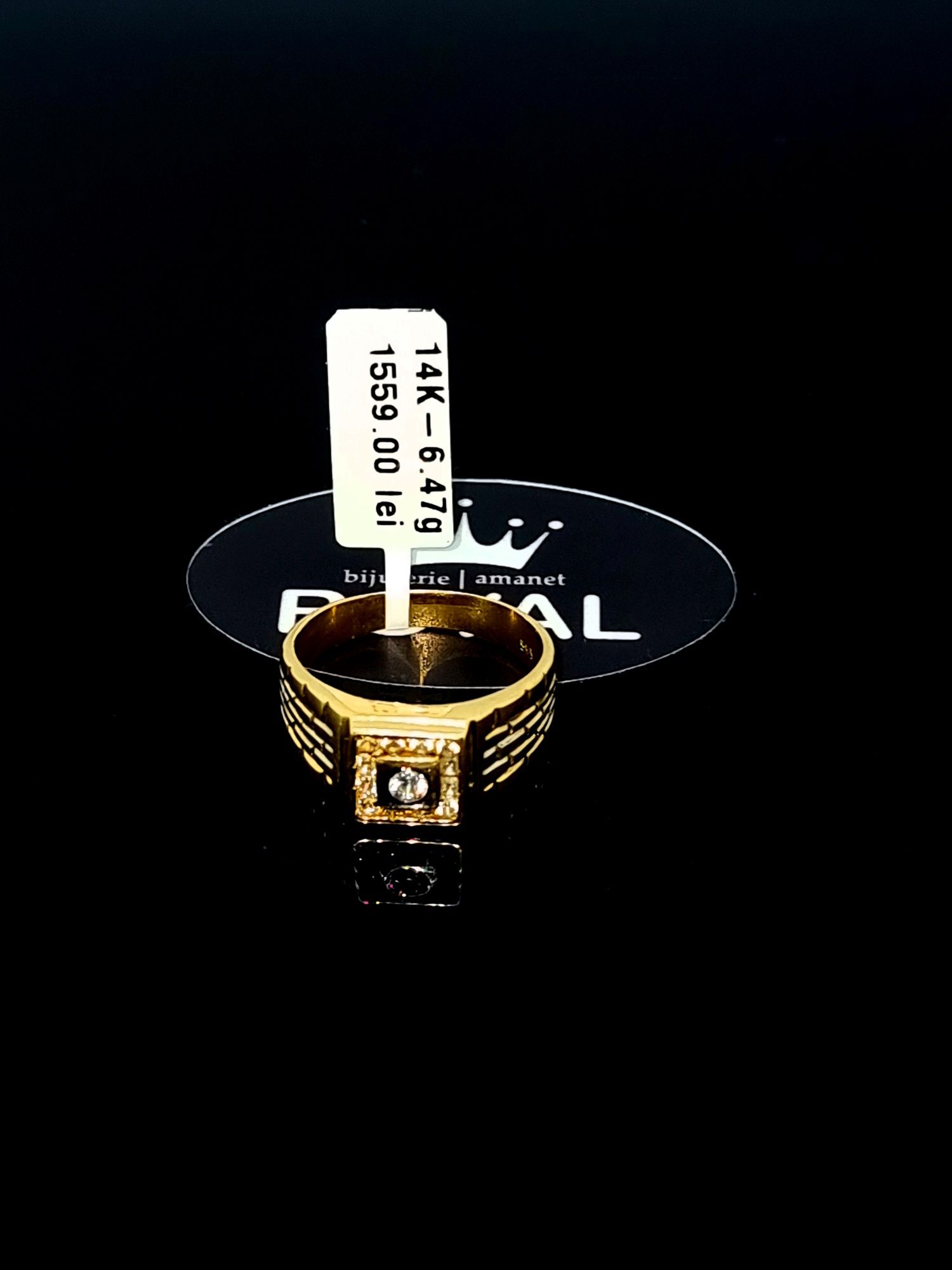 Bijuteria Royal inel din aur 14k 6.47 gr