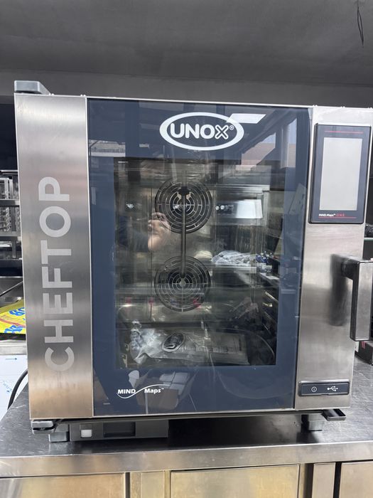Пароконвектомат конвектомат печь unox унокс 7 уровней