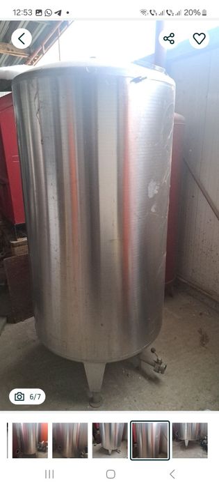Rezervor în ox ,boiler sau pufer 1000 litri