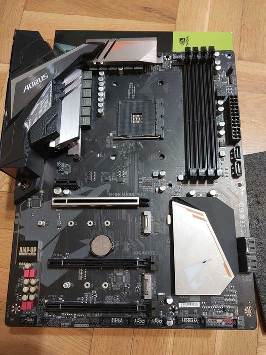 Gigabyte B450 Aorus Pro - ЗА ЧАСТИ или РЕМОНТ !
