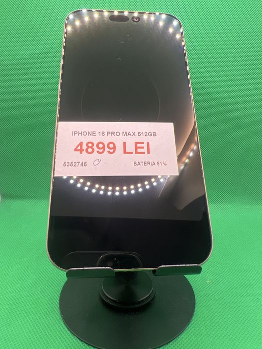 Iphone 16 Pro Max 512Gb, Amanet Lazar Crangasi, 53527