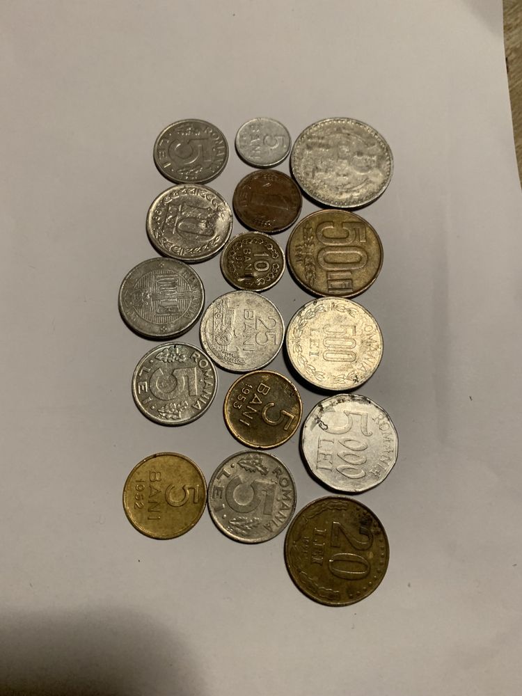 Monede vechi Românești Colecție