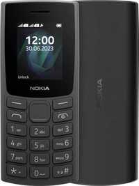 Телефон Nokia 105 (2023) Dual Sim Black - нов с 24 месеца гаранция