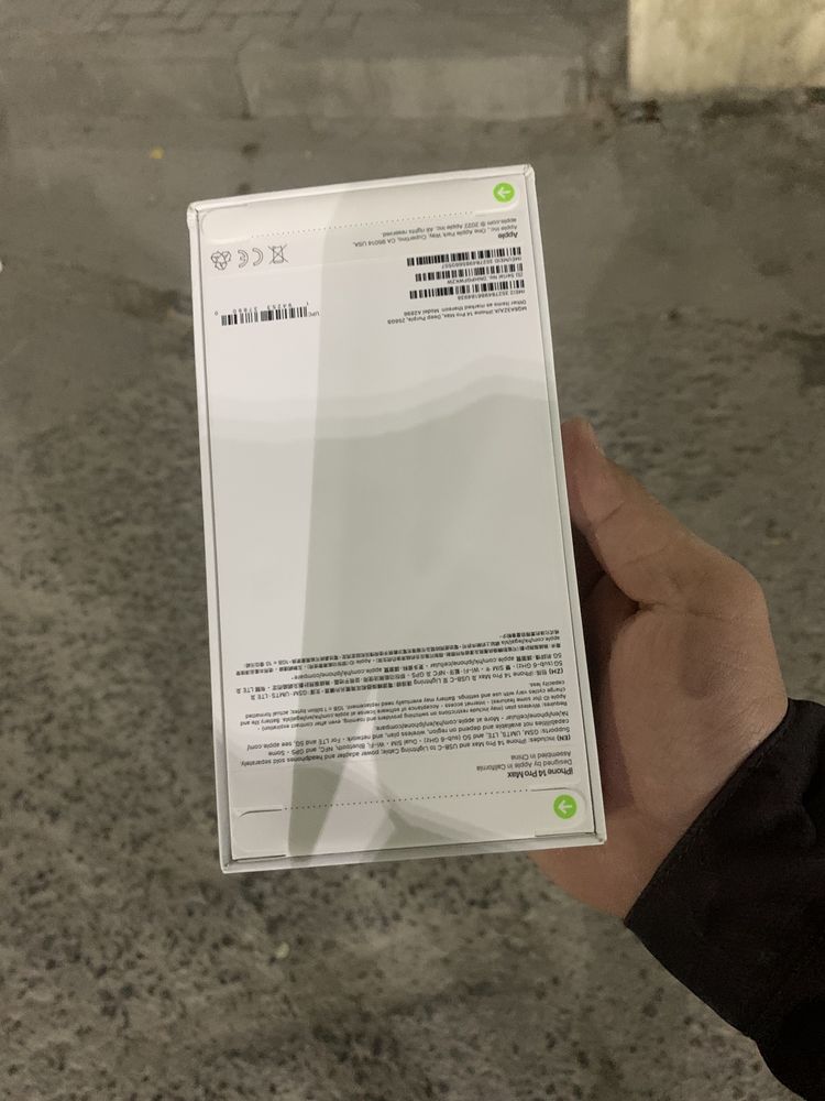 Iphone 14 pro maks 256gb dual sim pachka