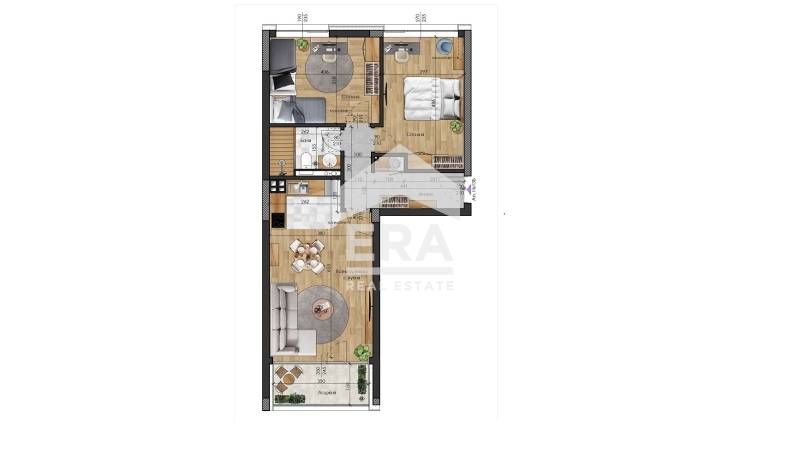 Продава се Тристаен апартамент в Варна, Възраждане 2 - 90 кв.м за 1778 €/кв.м - Снимка #4