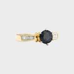Inel de aur galben 18k, 4,58 grame cod 2336