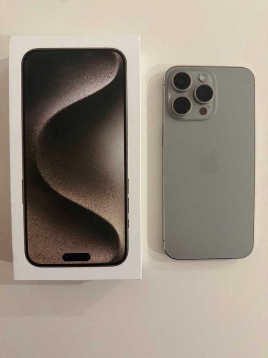 iPhone 15 Pro Max 256GB Natural Titanium