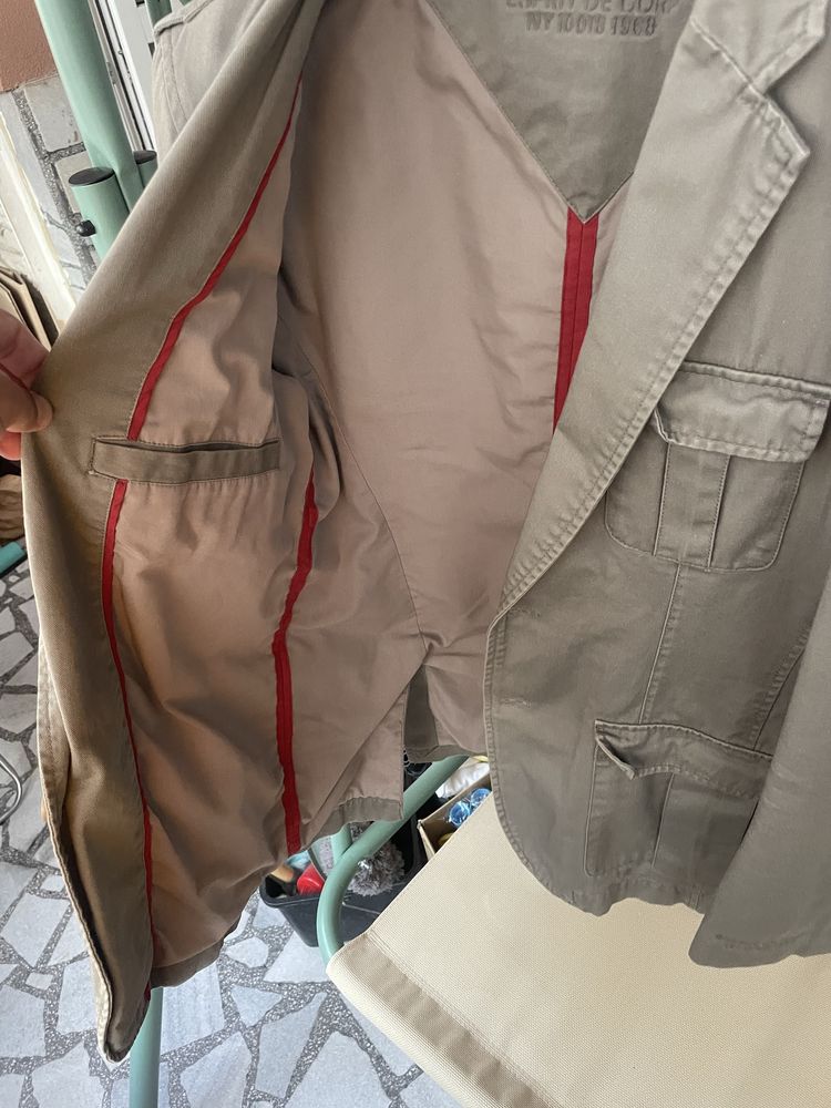 Мъжко Сако Military stile