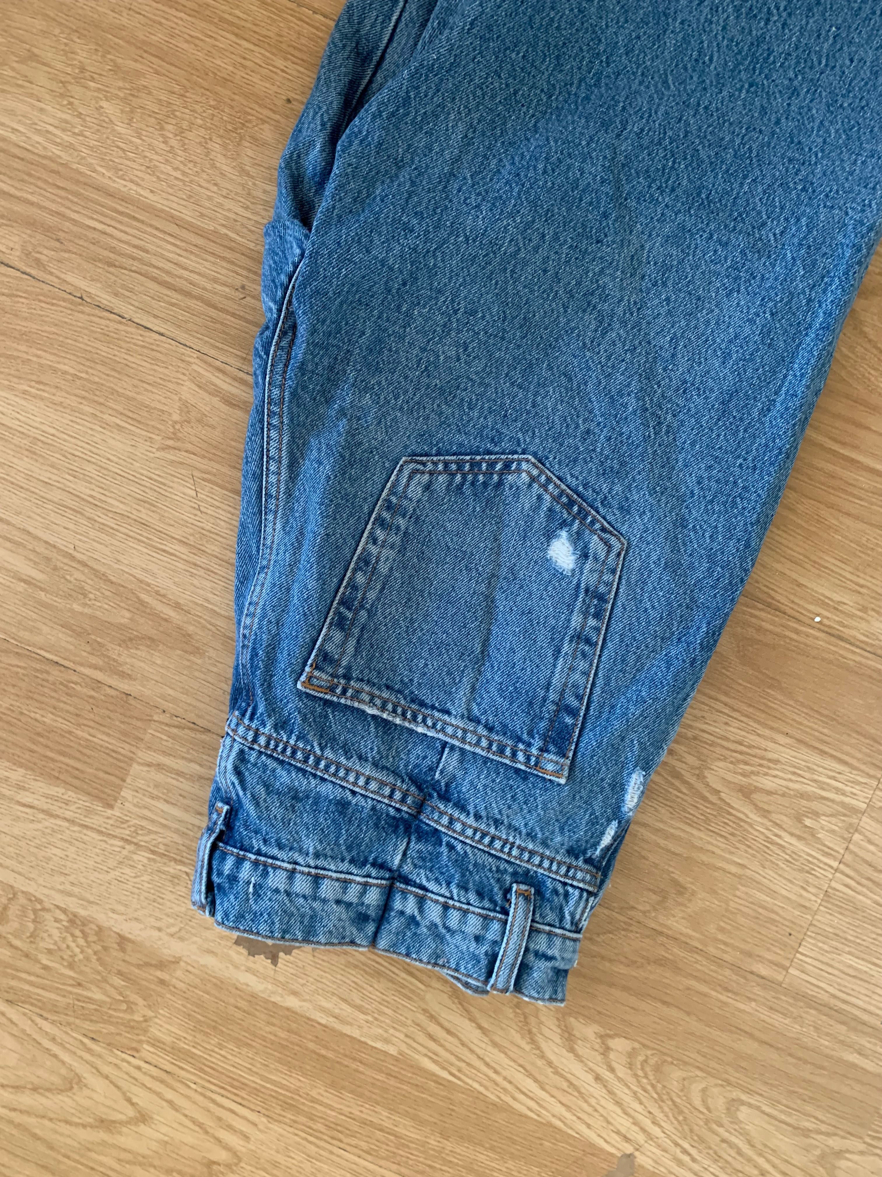 женски широки дънки bershka pull&bear