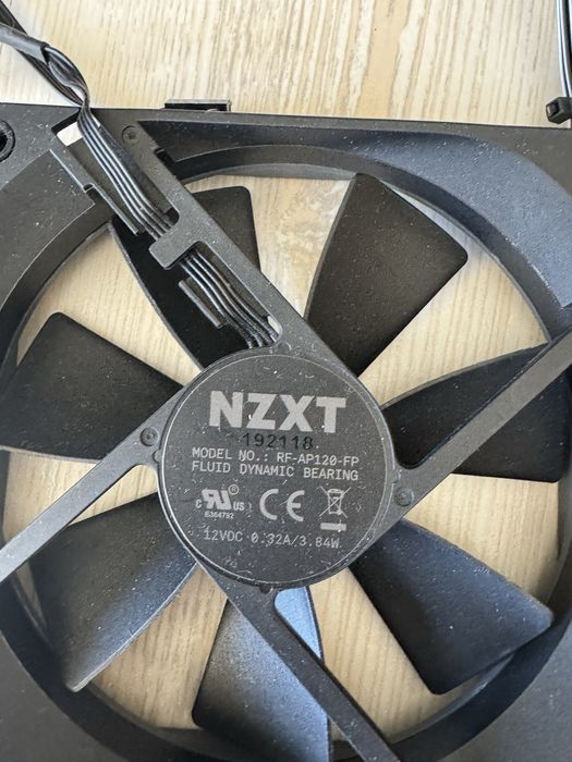 Комплект вентилатори NZXT + RGB контролер