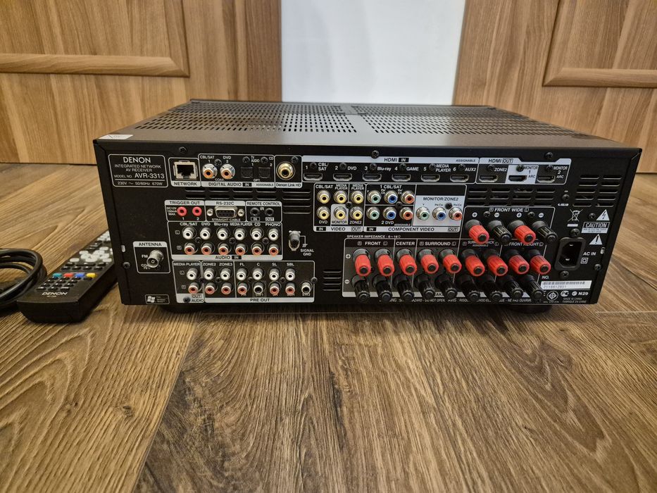 Receiver 7.2 Denon AVR-3313 High-End / 7x165w./ ARC