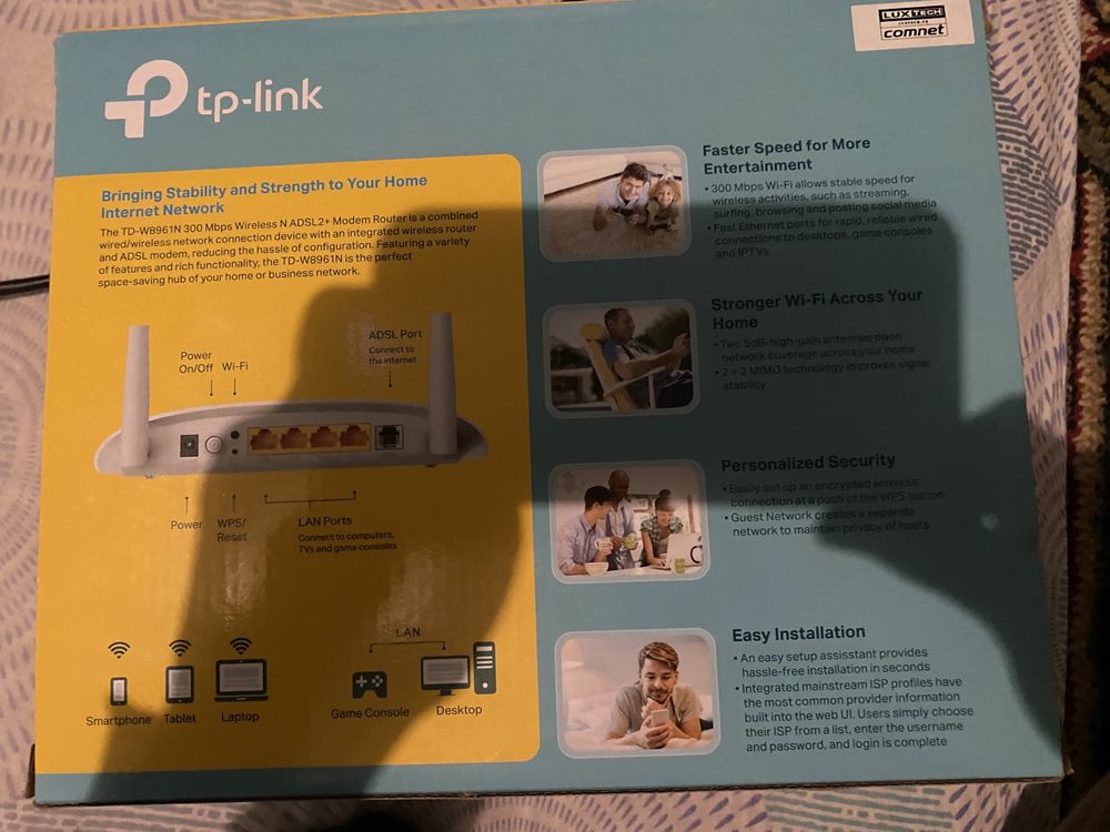 Tplink router c garanti