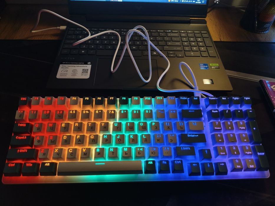 Klavatura mexanika RGB