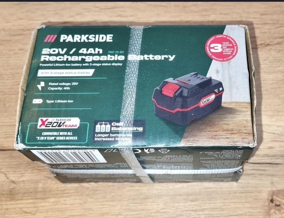 Parkside Ъглошлайф 20v, Циркуляр 20v  батерия 4,0 Ah  Циркуляр 12v
