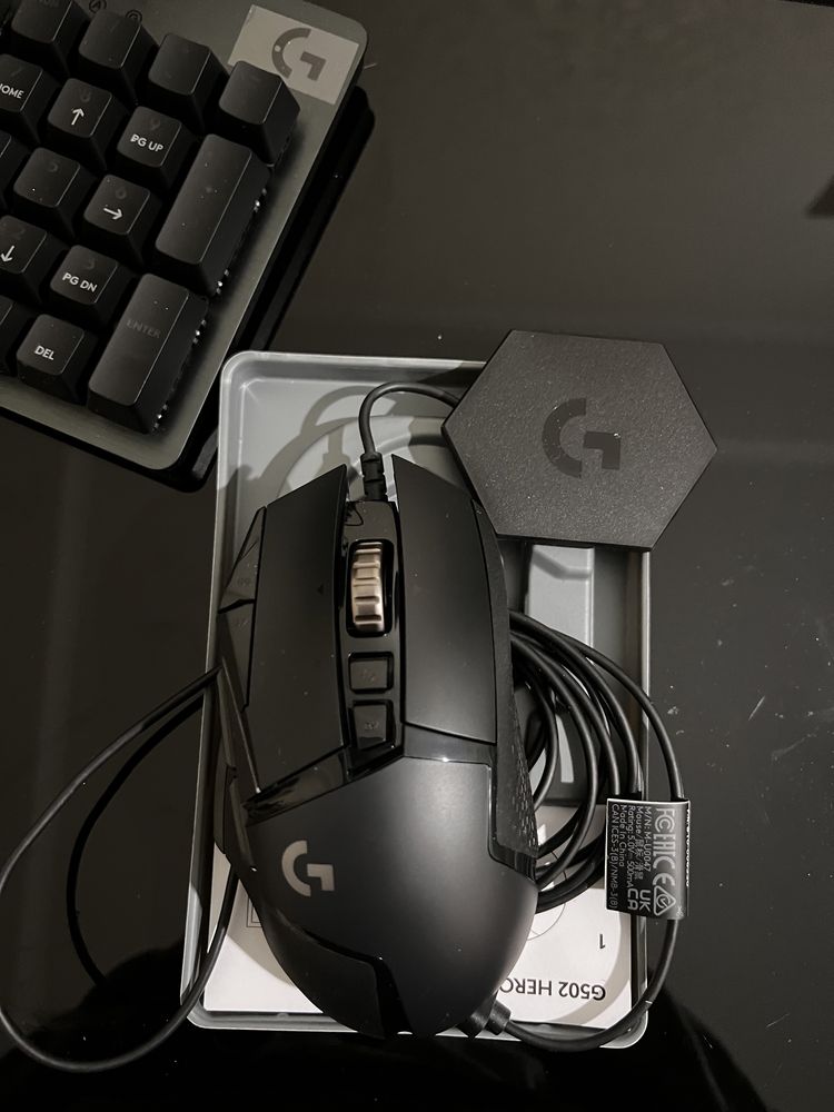 Logitech g502 hero абсолютно новый + бесплатная доставка по Ташкенту