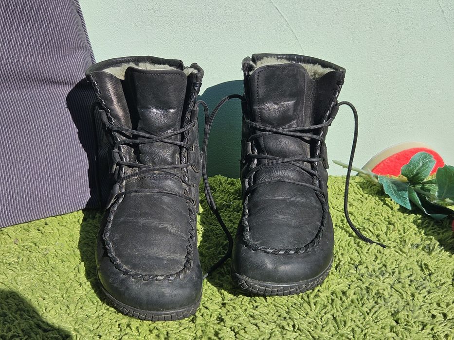 Helvesko топло боти естествена кожа N42