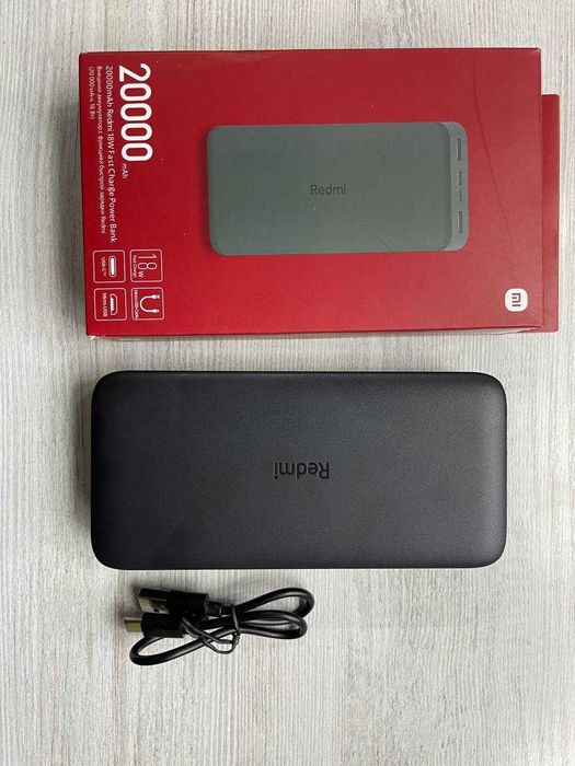 Redmi Power Bank PB200LZM, 20000 mA / soat, 18 Vt (Биринчи қўлдан)